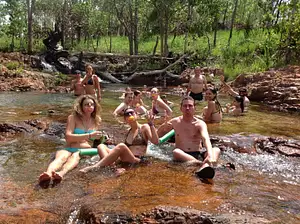 Litchfield Park Jumping Crocodile Cruise & Sunset Experience