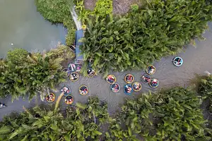 Cam Thanh Eco Water Coconut Village Tour from Hoi An and Da Nang